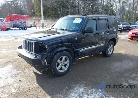 2008 Jeep Liberty Limited Edition from USA, damaged, VIN 1J8GN58K48W232444